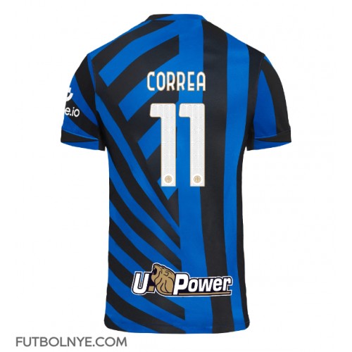 Camiseta Inter Milan Joaquin Correa #11 Primera Equipación 2024-25 manga corta